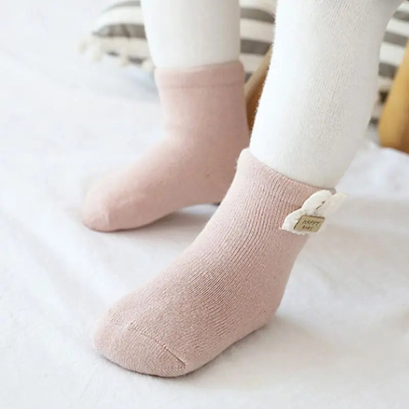 3 Pairs Warm Baby Cotton Socks