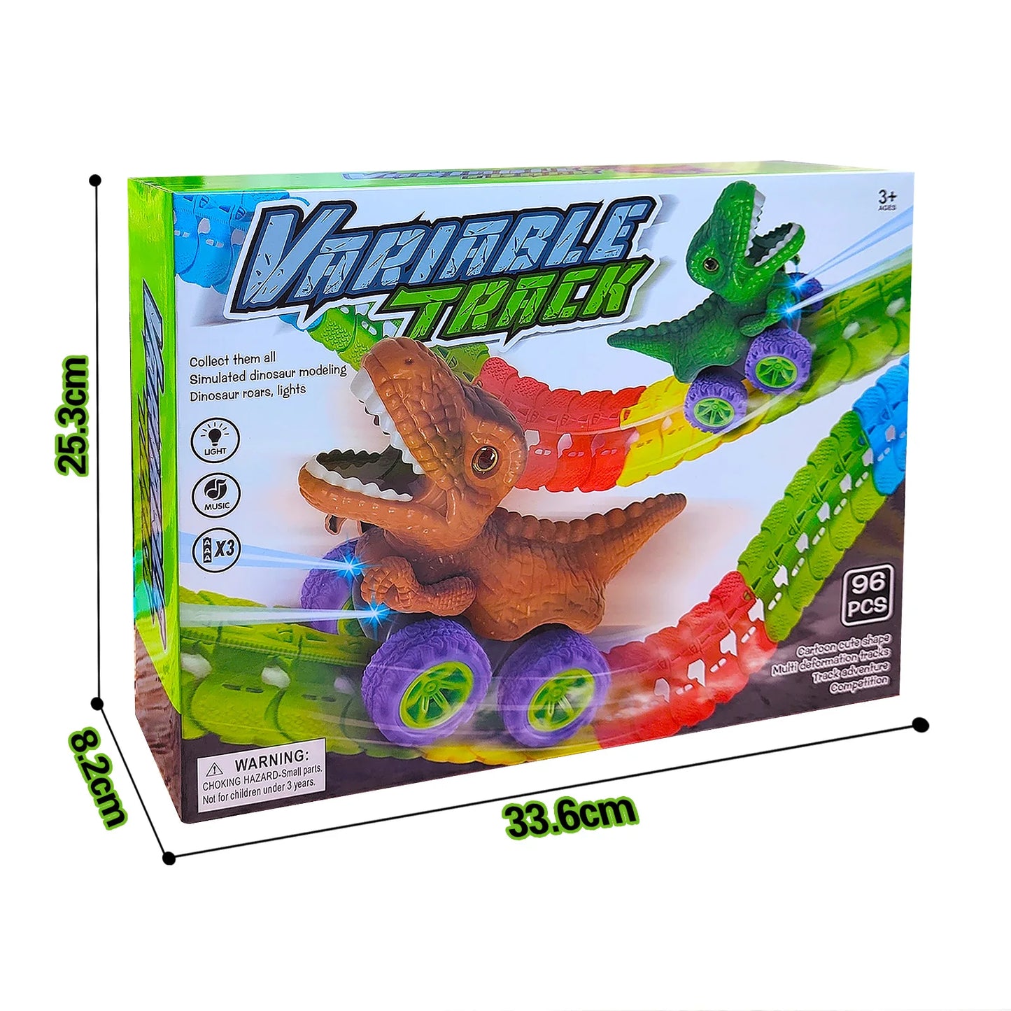 Dinosaur Racing Car - Anti-gravity Toy